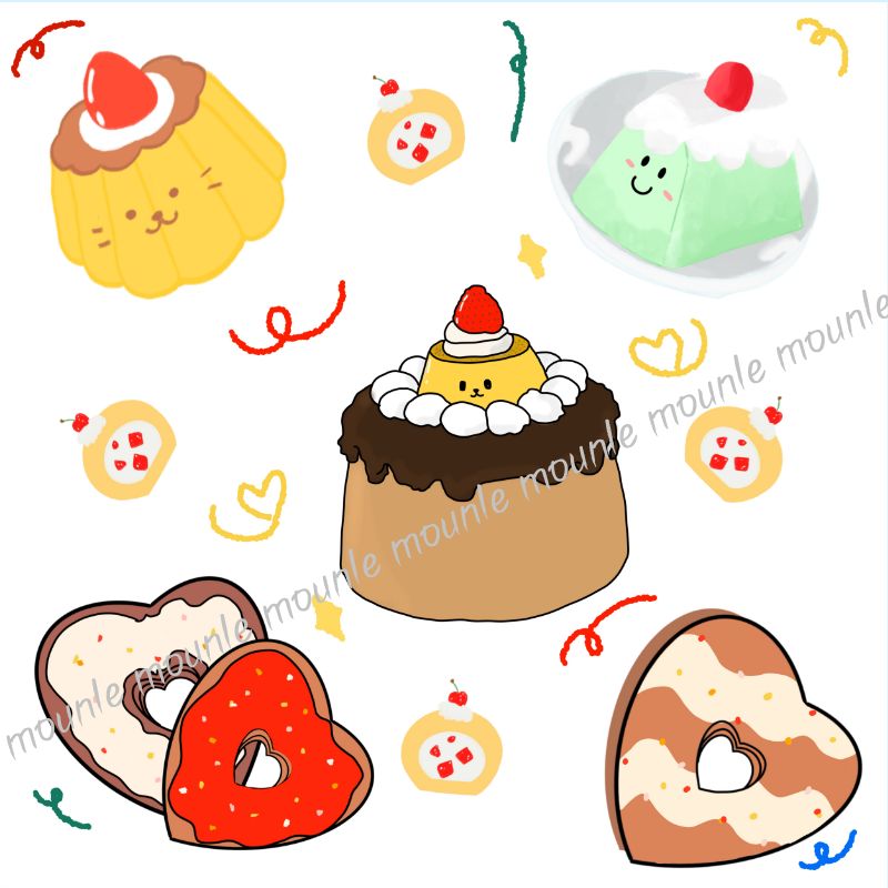 디저트 초코 스티커 썸네일.jpg